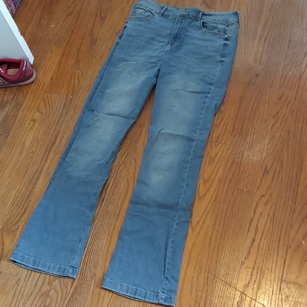 Stretchy flare jeans
